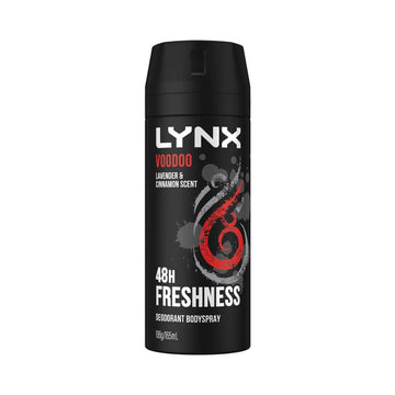 6 Pack x Lynx Voodoo Deodorant Bodyspray 106g/165ml